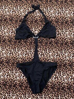 2000s black monokini